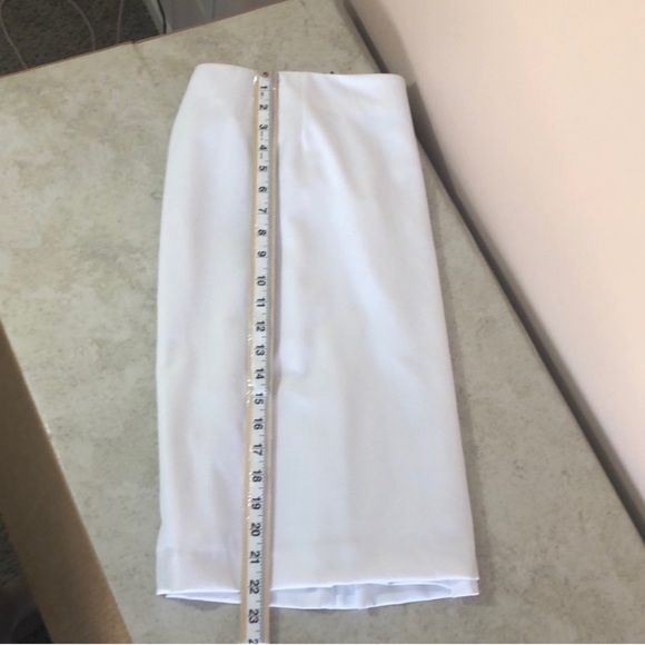 Talbots Plus Petite White Skirt NWT 18WP - Picture 7 of 9
